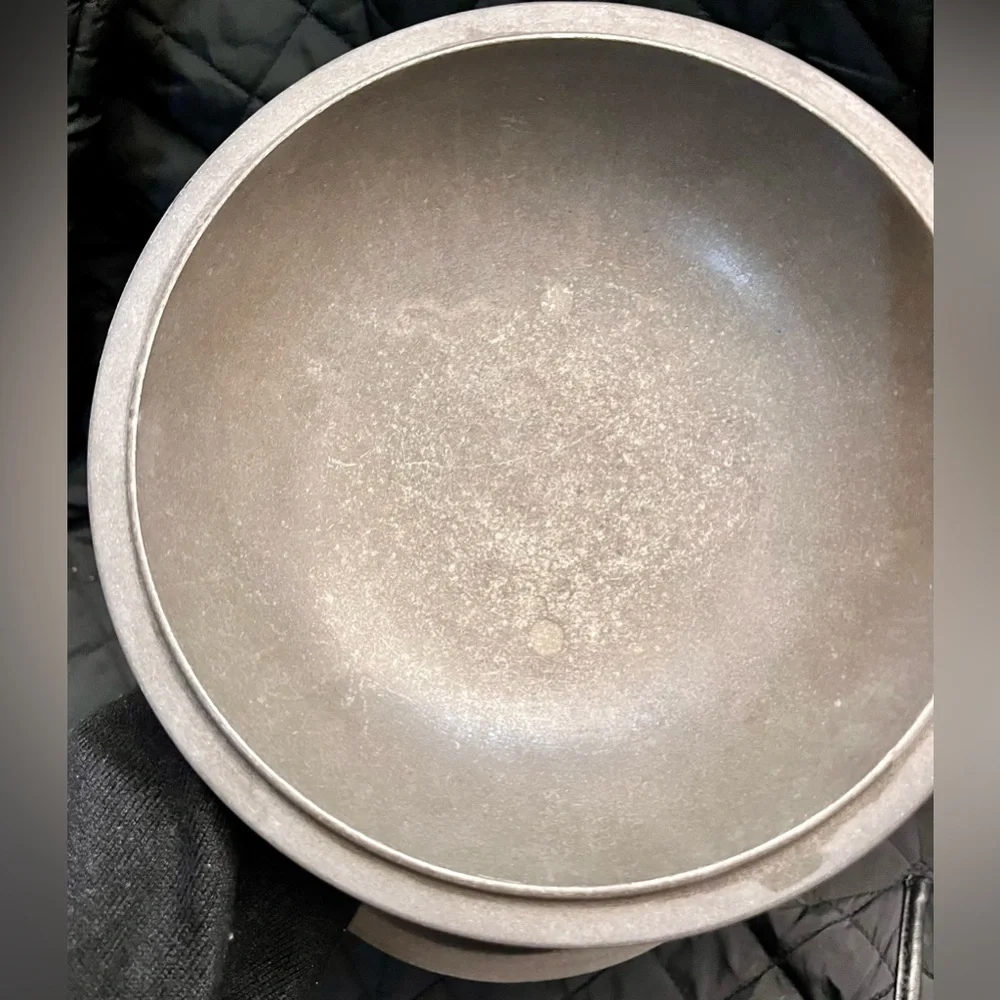 Vintage Century Silver Seal Hammered Aluminum Dutch Oven Roaster w Lid 2 Qt 9.5
